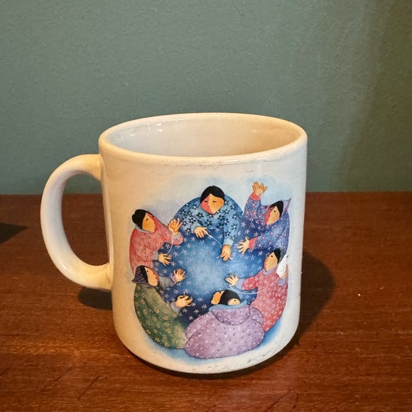 Barbara Lavallee MUG, Indigenous People Native American Village Scene, Alaska - Picture 10 of 11